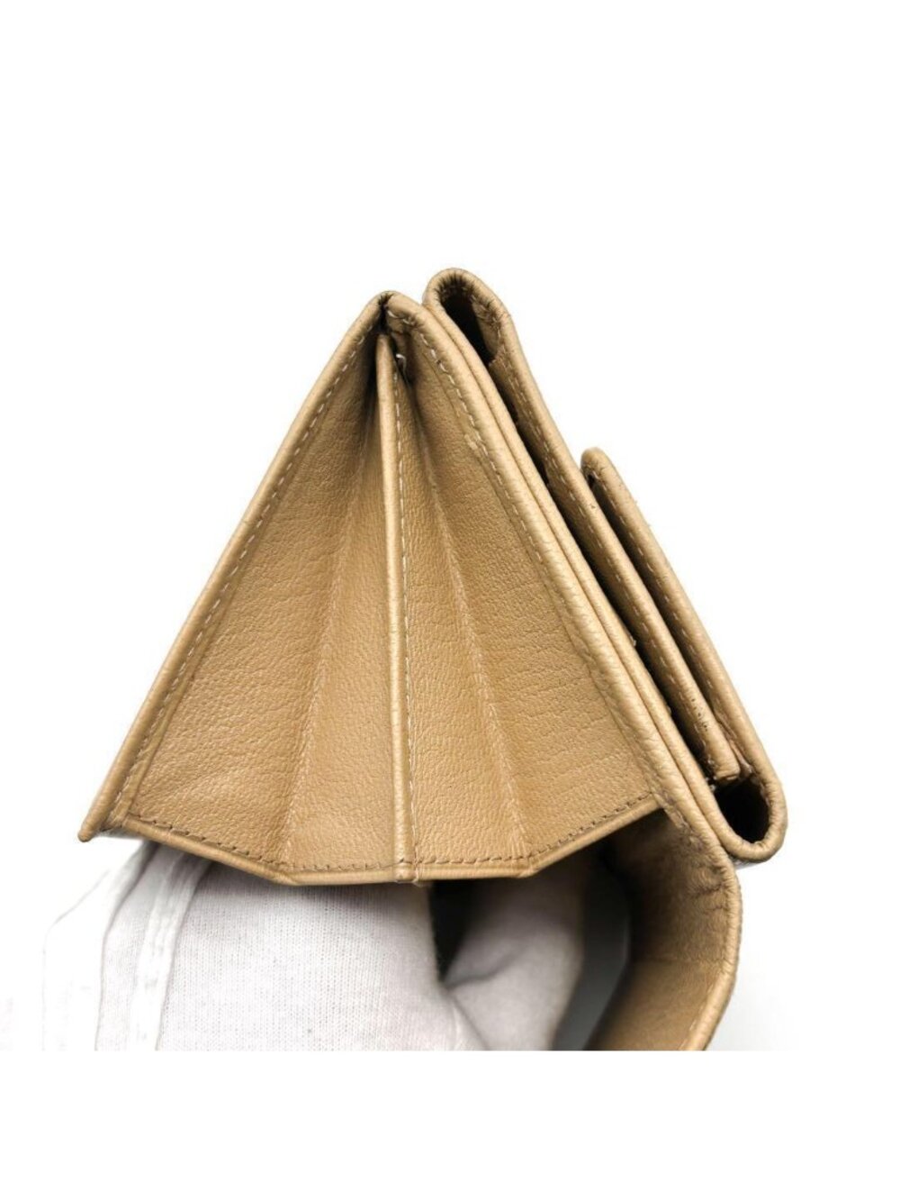 Chanel Wallet CC Logo Hook Trifold BE - Picture 11 of 12